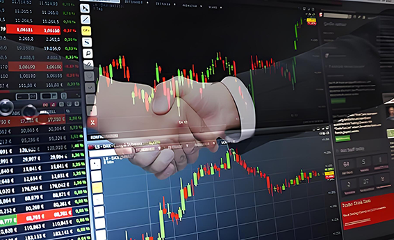 币安行情交易界面